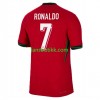 Fotballdrakt Portugal Cristiano Ronaldo 7 Hjemmetrøye Euro 2024 Kortermet